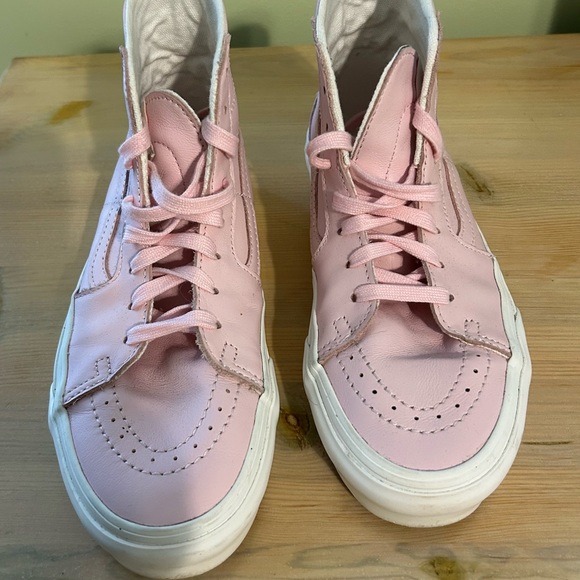 VANS LEATHER HI-TOPS - Picture 3 of 8